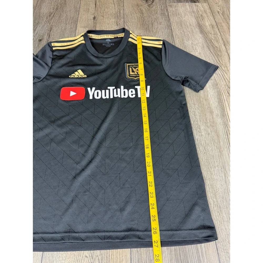 Adidas LAFC Home Jersey Los Angeles Football Club Black Gold Small Soccer MLS